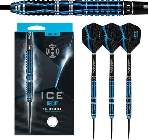 Harrows Ice Recut 90% Steeltip Dartpfeil Set 23g