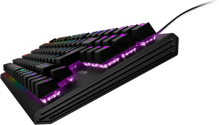 Energy Sistem ESG K6 Mechanik TKL Gaming Keyboard, LEDs RGB, BLUE Switches, USB, ES