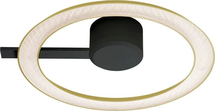 Oligo YANO LED Wandleuchte 400mm schwarz matt/bronze