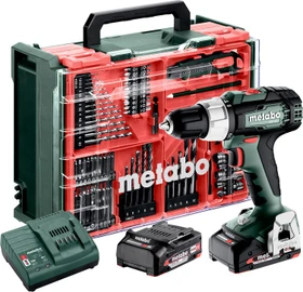 Metabo SB 18 L Set Akku-Schlagbohrschrauber inkl. Koffer + 2 Akkus 2.0Ah + Zubehör