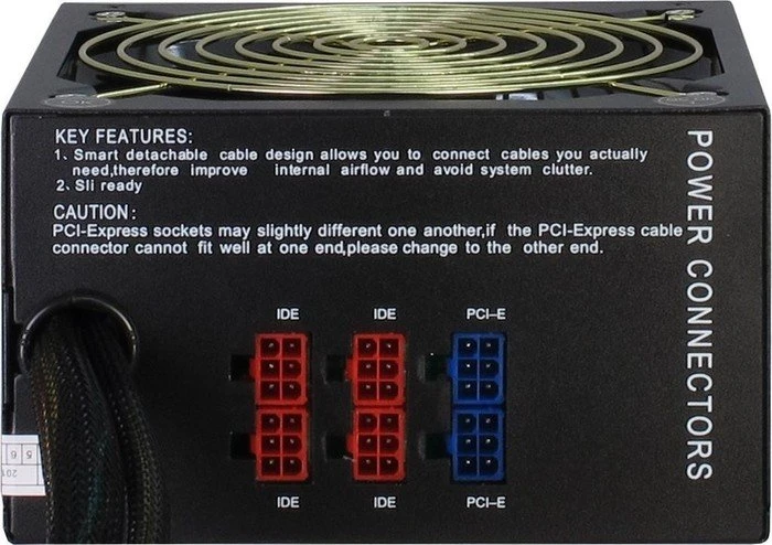 Inter-Tech Combat Power CP Plus Modular 650W, ATX 2.2
