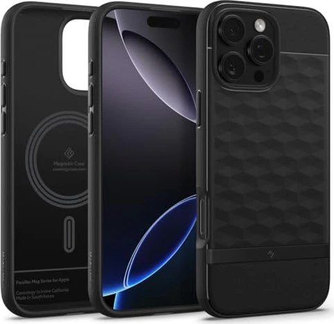Spigen Parallax (MagFit) für Apple iPhone 16 Pro Max matte black