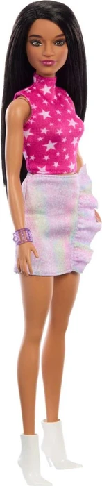 Mattel Barbie - Fashionistas Barbie im Rock pink metallic