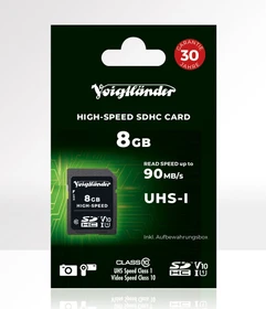 Voigtländer High-Speed R90/W12 8GB, UHS-I U1, Class 10