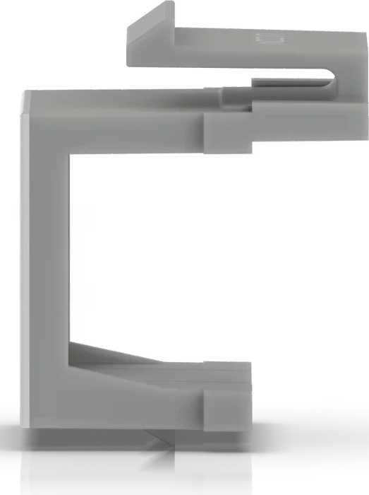 Ubiquiti Blank Insert Pass-Through für Keystone Patch Panel, 12er-Pack, grau