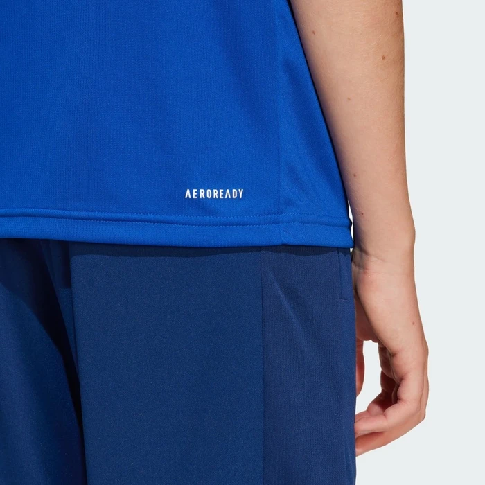 adidas Train Essentials Logo Regular Fit Funktionsshirt kurzarm royal blue/white (Junior)