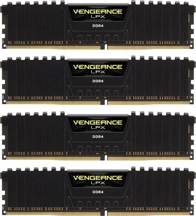 Corsair Vengeance LPX schwarz UDIMM 32GB Kit, DDR4-2933, CL16-18-18-36