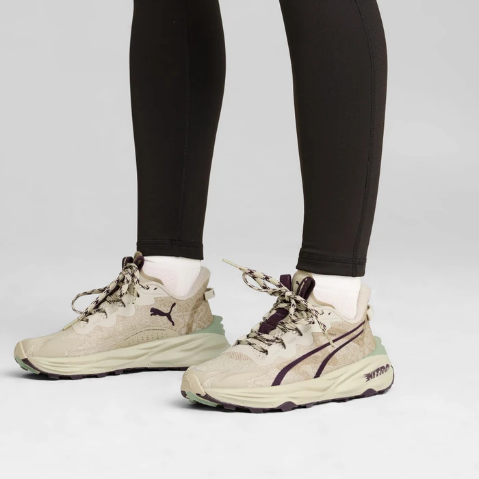 Puma Fast-Trac Nitro 3 desert dust/oak branch/midnight plum (Damen)