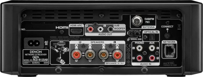 Denon RCD-N12DAB weiß