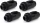 Alphacool Apex Grip 90° Winkeladapter G1/4" AG auf G1/4" IG, schwarz, 4 Stück (14932)