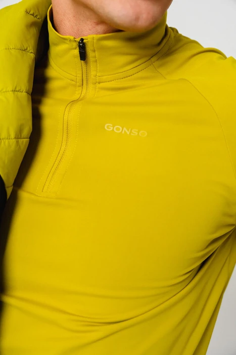 Gonso Crissolo Trikot langarm golden spice (Herren)