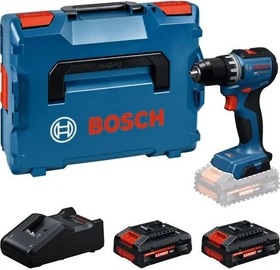 Bosch Professional PRO GSR 18V-52 Akku-Bohrschrauber inkl. L-Boxx + 2 Akkus 4.0Ah