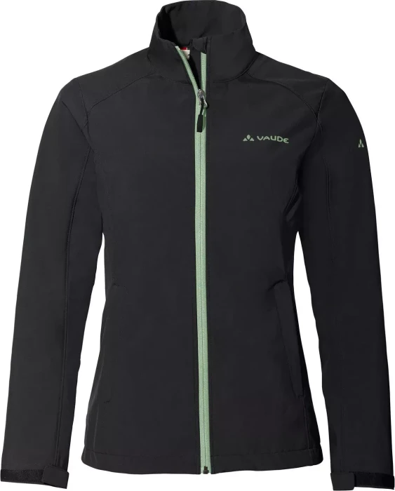 Vaude Hurricane IV Funktionsjacke schwarz/grün (Damen)