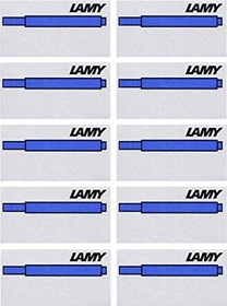 Lamy T10 Großraum-Tintenpatrone blau, 1.25ml, 10er-Pack