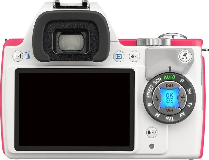 Pentax K-S1 weiß/pink mit Objektiv smc DA L 18-55mm 3.5-5.6 AL