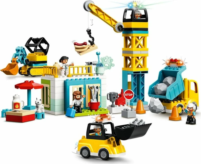LEGO DUPLO - Große Baustelle mit Licht und Ton