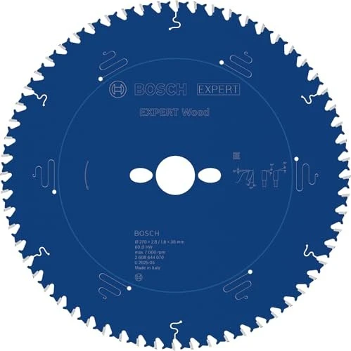 Bosch Professional Expert for Wood Kreissägeblatt 60Z, 270x1.8x30mm, 1 Stück