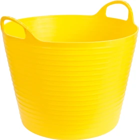 Kerbl Wasser & Futtertrog, 28l, gelb
