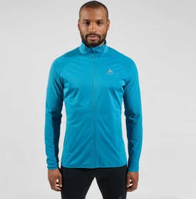 Odlo Zeroweight Warm Hybrid Laufjacke saxony blue (Herren)