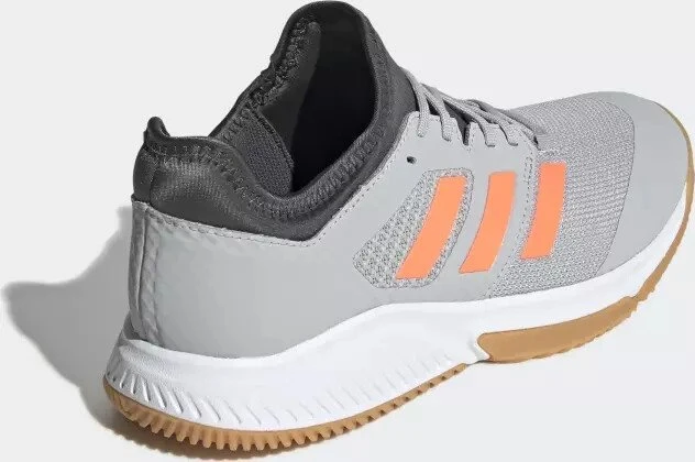 adidas Court Team Bounce grey two/signal coral/grey six (Herren)