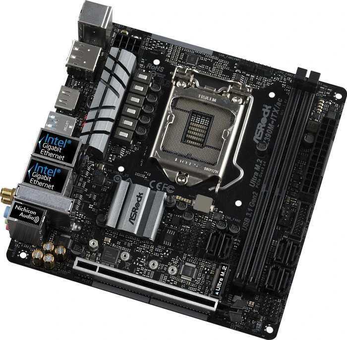 ASRock Z390M-ITX/ac (Intel 1151 v2)
