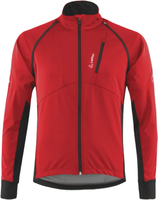Löffler San Remo Zip-Off AB Light Fahrradjacke rot (Herren)