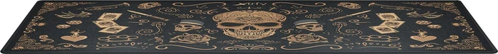 Cherry Xtrfy GP5 Calavera XL Gaming Mauspad, 920x400mm, Skull-Motiv braun/schwarz