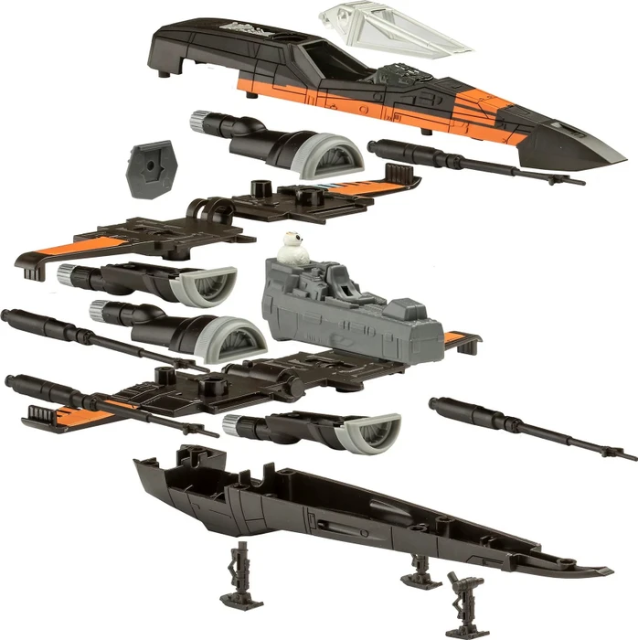 Revell Poe's X-Wing Fighter with Sound: Build & Play