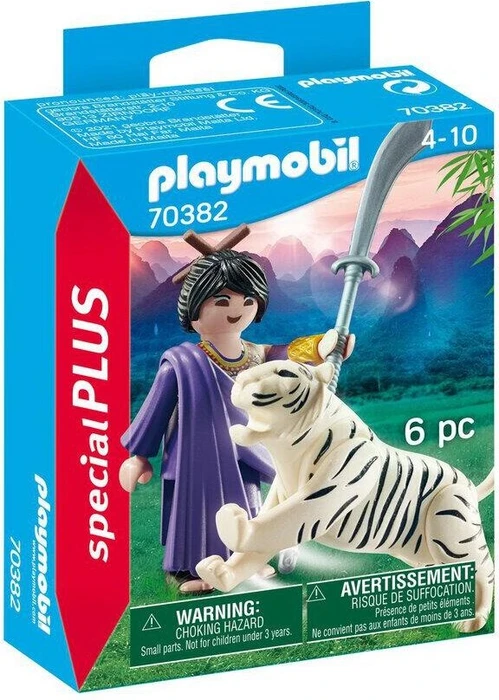 playmobil Special Plus Asiakämpferin mit Tiger