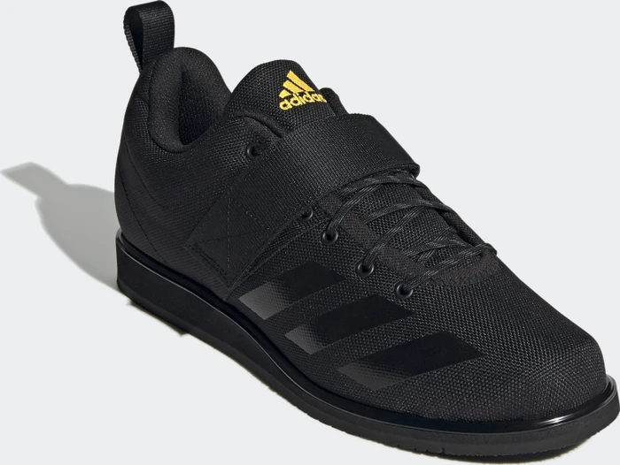 adidas Powerlift 4 core black/solar gold (Herren)