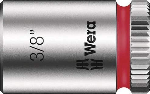 Wera 8790 HMA Zyklop Außensechskant Steckschlüssel 1/4" zöllig, 3/8"x23mm