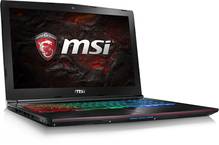 MSI GE62VR 6RFAC16H21 Apache Pro, Core i7-6700HQ, 16GB RAM, 256GB SSD, 1TB HDD, GeForce GTX 1060, DE