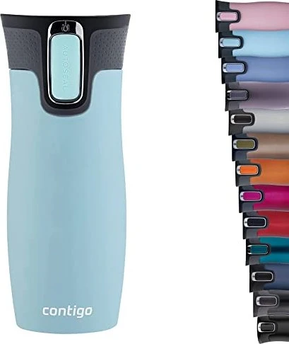 Contigo Autoseal West Loop Isolierbecher 470ml iced aqua