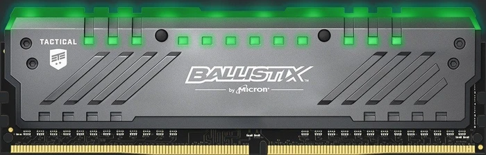 Crucial Ballistix Tactical Tracer RGB UDIMM 64GB Kit, DDR4-2666, CL16-18-18, 2R