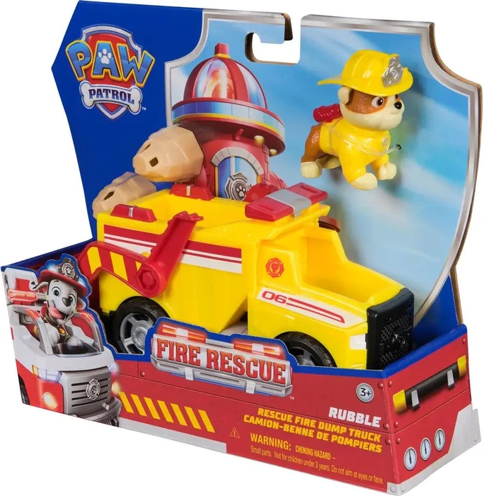 Spin Master Paw Patrol - Fire Rescue Rubbles Rettungs-Truck