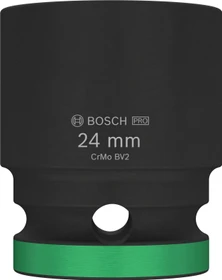 Bosch Professional PRO Impact Außensechskant Steckschlüssel 1/2", 24x40mm, 1 Stück