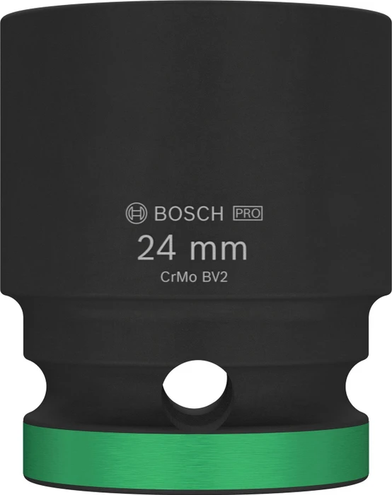 Bosch Professional PRO Impact Außensechskant Steckschlüssel 1/2", 24x40mm, 1 Stück
