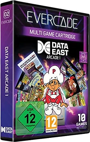 Blaze Entertainment Evercade Game Cartridge - Data East Arcade 1
