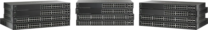 Cisco SG500X Rackmount Gigabit Managed Stacking Switch, 24x RJ-45, 2x SFP+, 740W PoE+