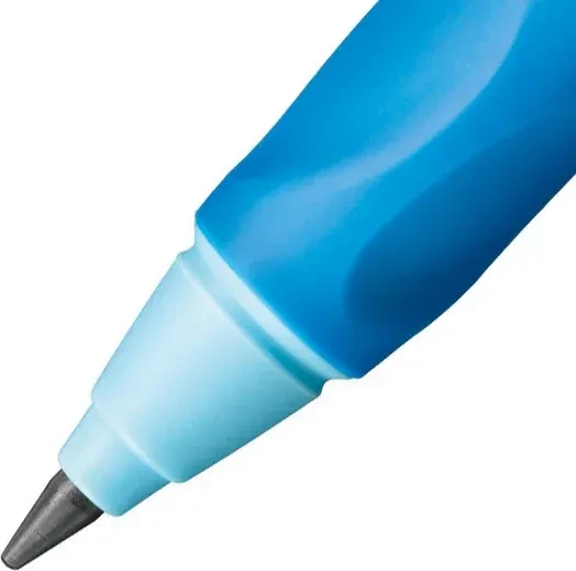 STABILO EASYergo Druckbleistift HB 3.15mm graphit, blau, Rechtshänder, Anspitzer
