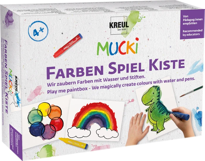 Kreul Mucki Farben Spiel Kiste 6 Farben (29104)