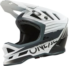 O'Neal Blade Polyacrylite Delta Fullface-Helm schwarz/weiß