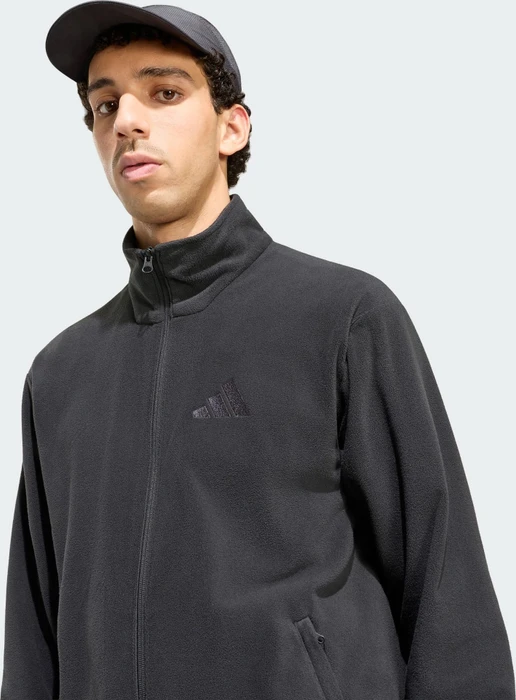 adidas Terrex Multi Essentials Fleece Jacke schwarz (Herren)