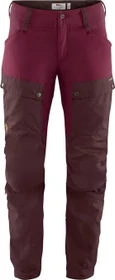 Fjällräven Keb Trousers Short Hose lang dark garnet/plum (Damen)