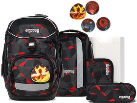Ergobag Pack TaekBärdo 2025 Schulrucksack-Set, 6-tlg.