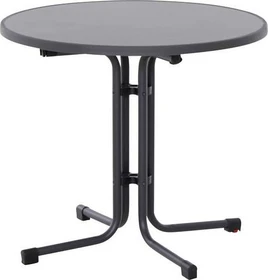 Siena Garden Paco Klapptisch 80cm anthrazit