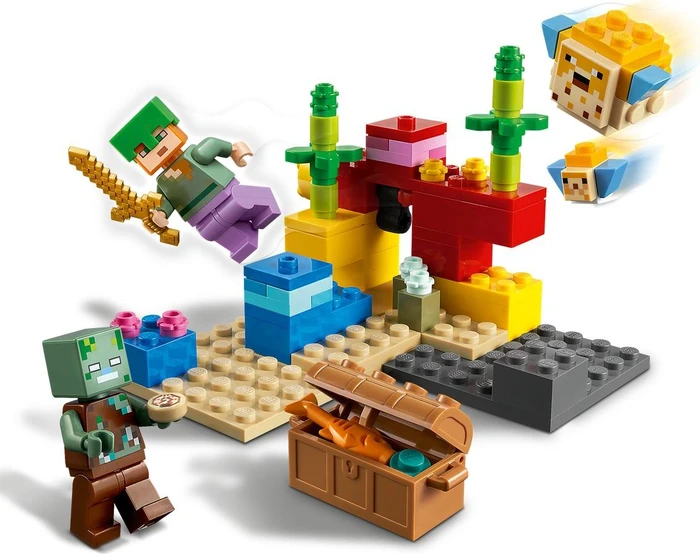 LEGO Minecraft - Das Korallenriff