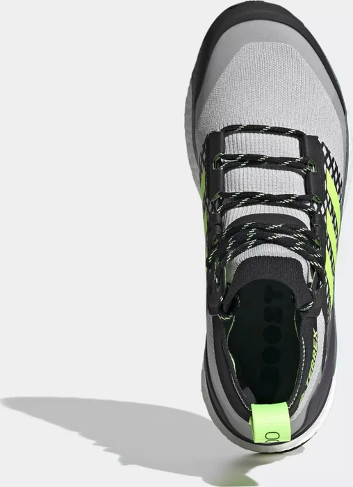 adidas Terrex Free Hiker grey two/core black/signal green (Herren)