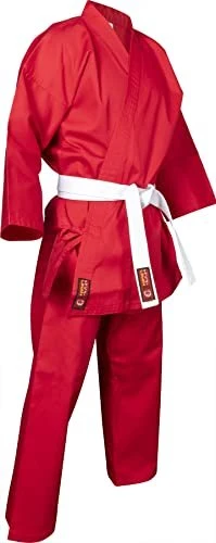 Hayashi Kirin Karate Gi Anzug rot