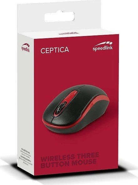 Speedlink Ceptica, schwarz/rot, USB